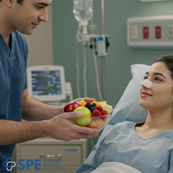 Supporting Patient Nutrition and Lifestyle for Healing after Plastic Surgery by SPE